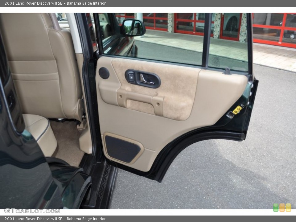 Bahama Beige Interior Door Panel for the 2001 Land Rover Discovery II SE #50162549