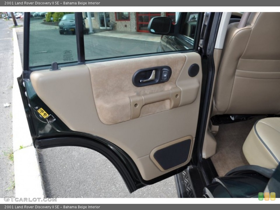 Bahama Beige Interior Door Panel for the 2001 Land Rover Discovery II SE #50162564