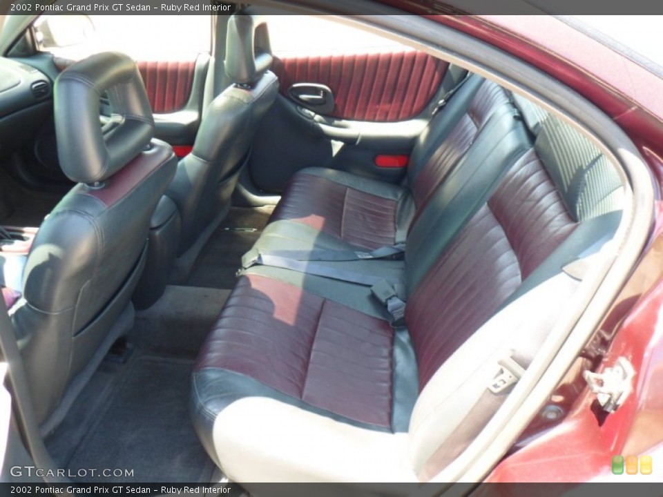 Ruby Red Interior Photo for the 2002 Pontiac Grand Prix GT Sedan #50163470