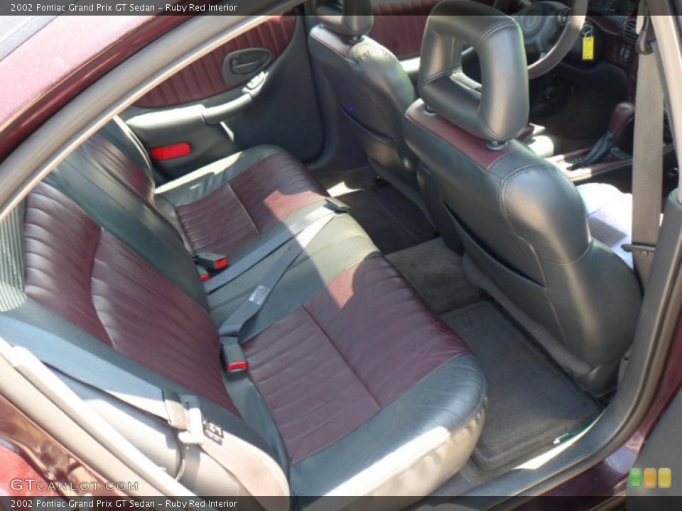 Ruby Red Interior Photo for the 2002 Pontiac Grand Prix GT Sedan #50163530