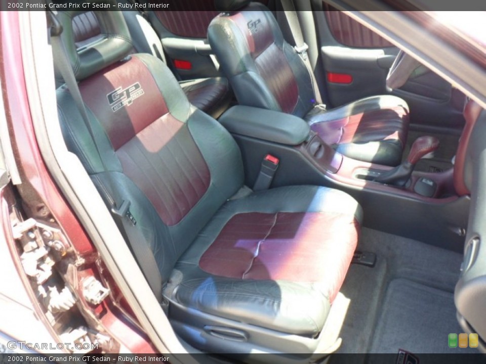 Ruby Red Interior Photo for the 2002 Pontiac Grand Prix GT Sedan #50163608