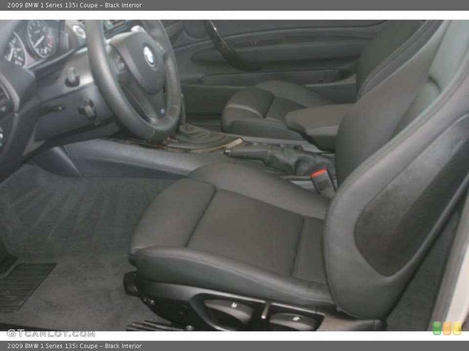 Black Interior Photo for the 2009 BMW 1 Series 135i Coupe #50163611