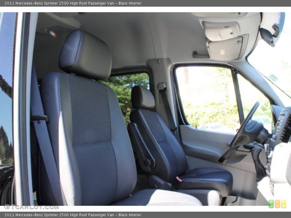 Black Interior Photo for the 2011 Mercedes-Benz Sprinter 2500 High Roof Passenger Van #50163689