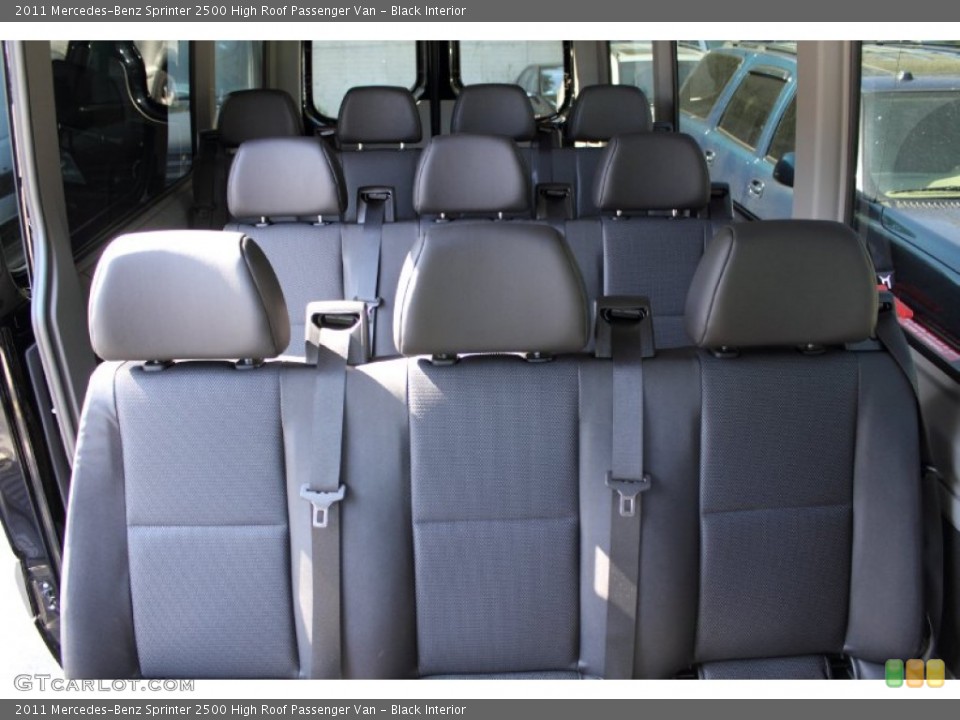 Black Interior Photo for the 2011 Mercedes-Benz Sprinter 2500 High Roof Passenger Van #50163704