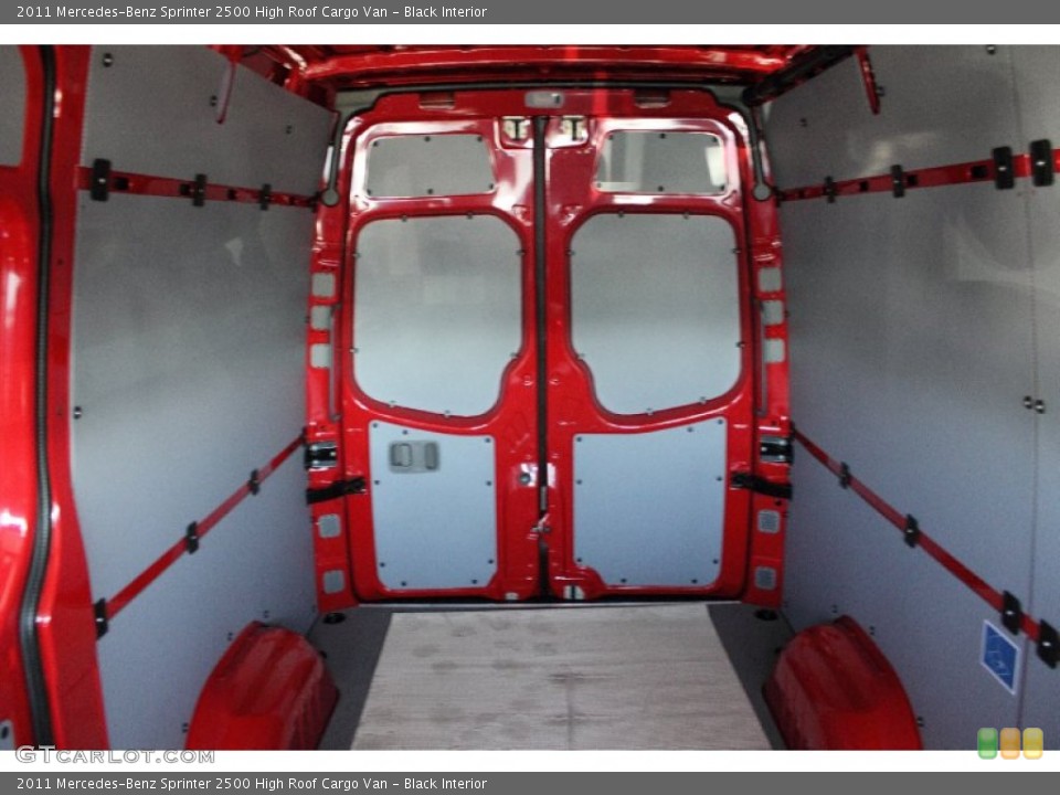 Black Interior Photo for the 2011 Mercedes-Benz Sprinter 2500 High Roof Cargo Van #50163920