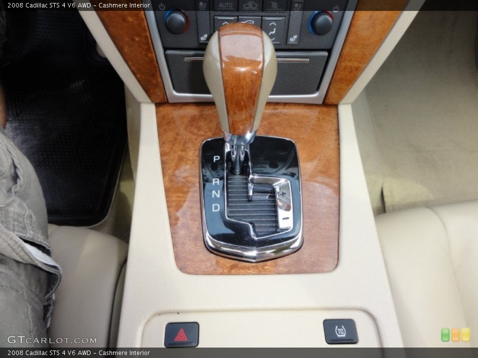 Cashmere Interior Transmission for the 2008 Cadillac STS 4 V6 AWD #50164019