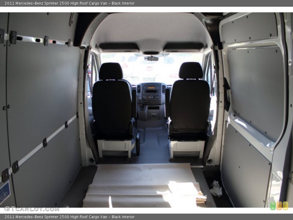 Black Interior Photo for the 2011 Mercedes-Benz Sprinter 2500 High Roof Cargo Van #50164457