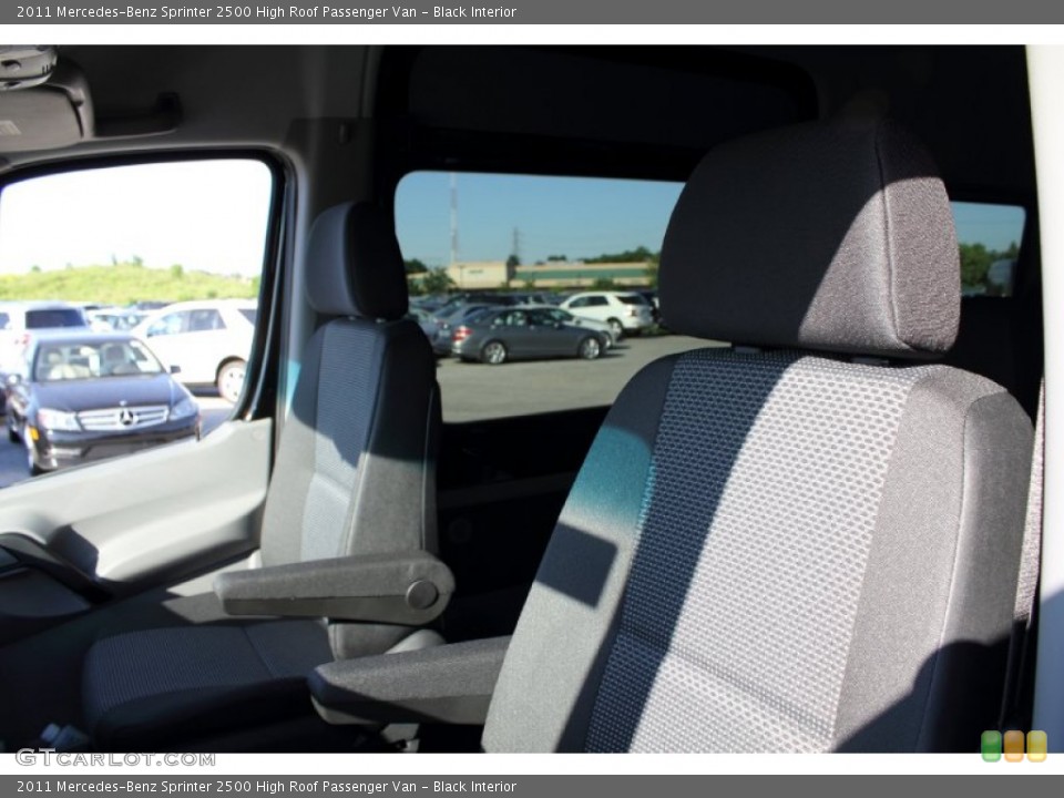 Black Interior Photo for the 2011 Mercedes-Benz Sprinter 2500 High Roof Passenger Van #50165381