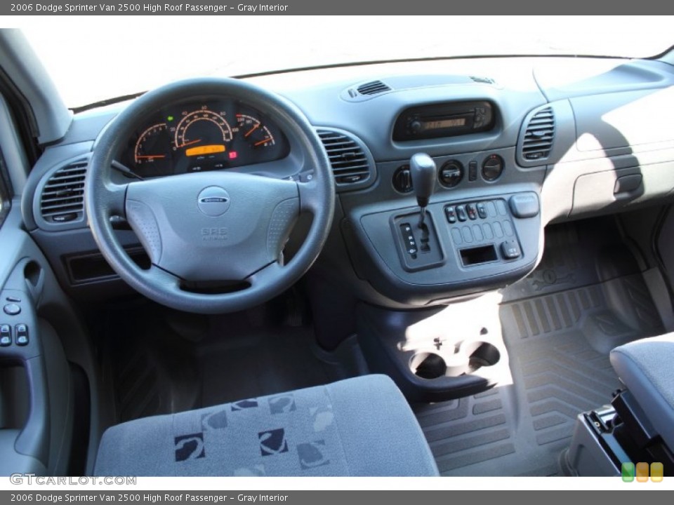 Gray Interior Dashboard for the 2006 Dodge Sprinter Van 2500 High Roof Passenger #50165567