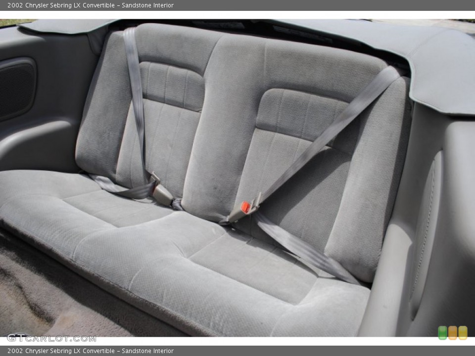 Sandstone Interior Photo for the 2002 Chrysler Sebring LX Convertible #50165849