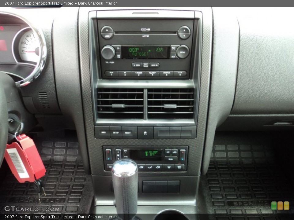 Dark Charcoal Interior Controls for the 2007 Ford Explorer Sport Trac Limited #50165861