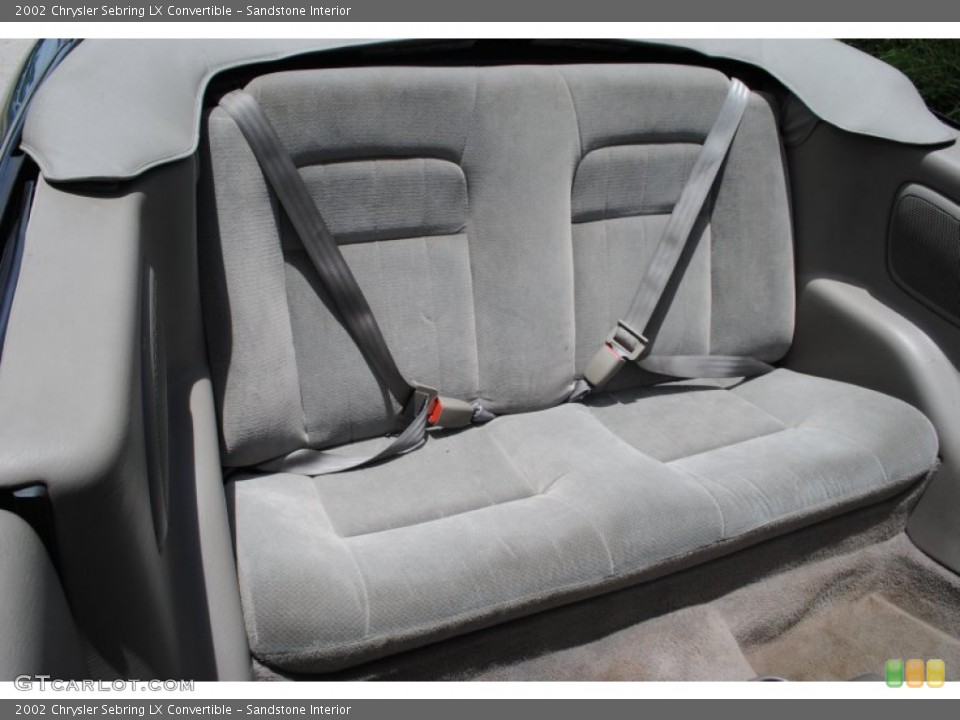 Sandstone Interior Photo for the 2002 Chrysler Sebring LX Convertible #50165864