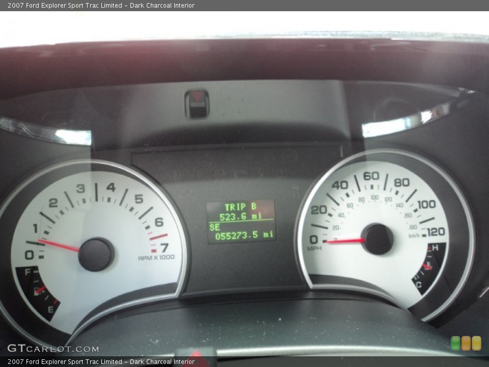 Dark Charcoal Interior Gauges for the 2007 Ford Explorer Sport Trac Limited #50165939