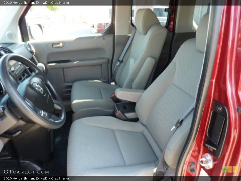 Gray Interior Photo for the 2010 Honda Element EX 4WD #50167316