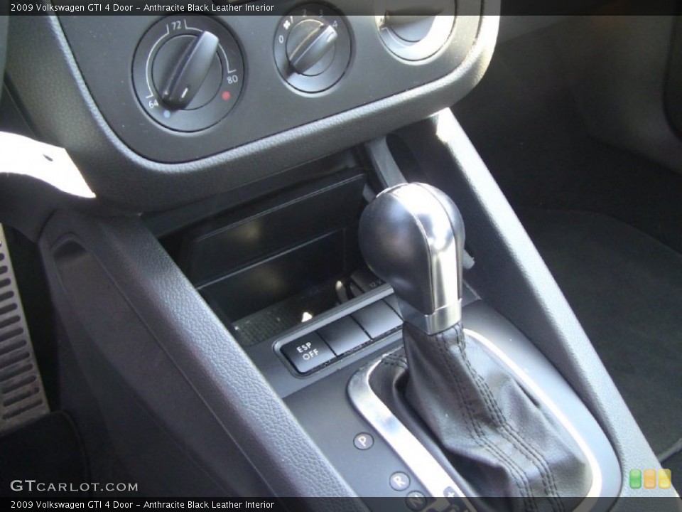 Anthracite Black Leather Interior Transmission for the 2009 Volkswagen GTI 4 Door #50167337