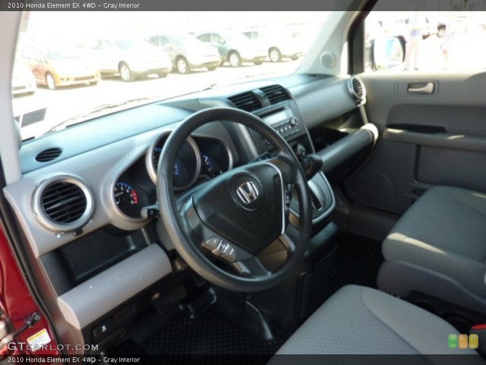 Gray Interior Dashboard for the 2010 Honda Element EX 4WD #50167370
