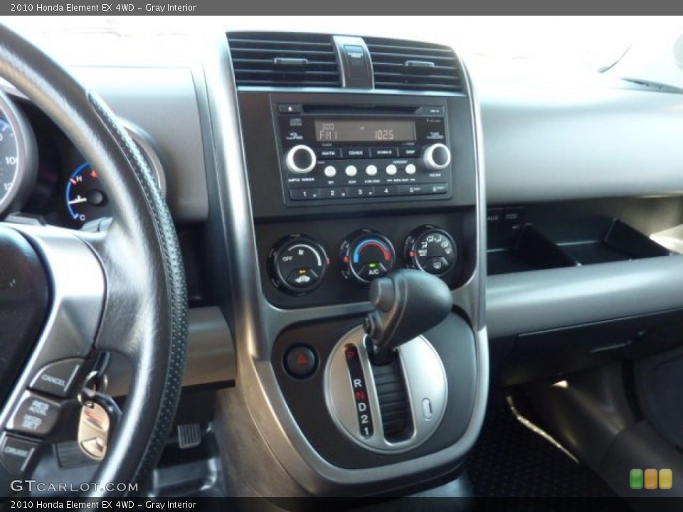 Gray Interior Controls for the 2010 Honda Element EX 4WD #50167382
