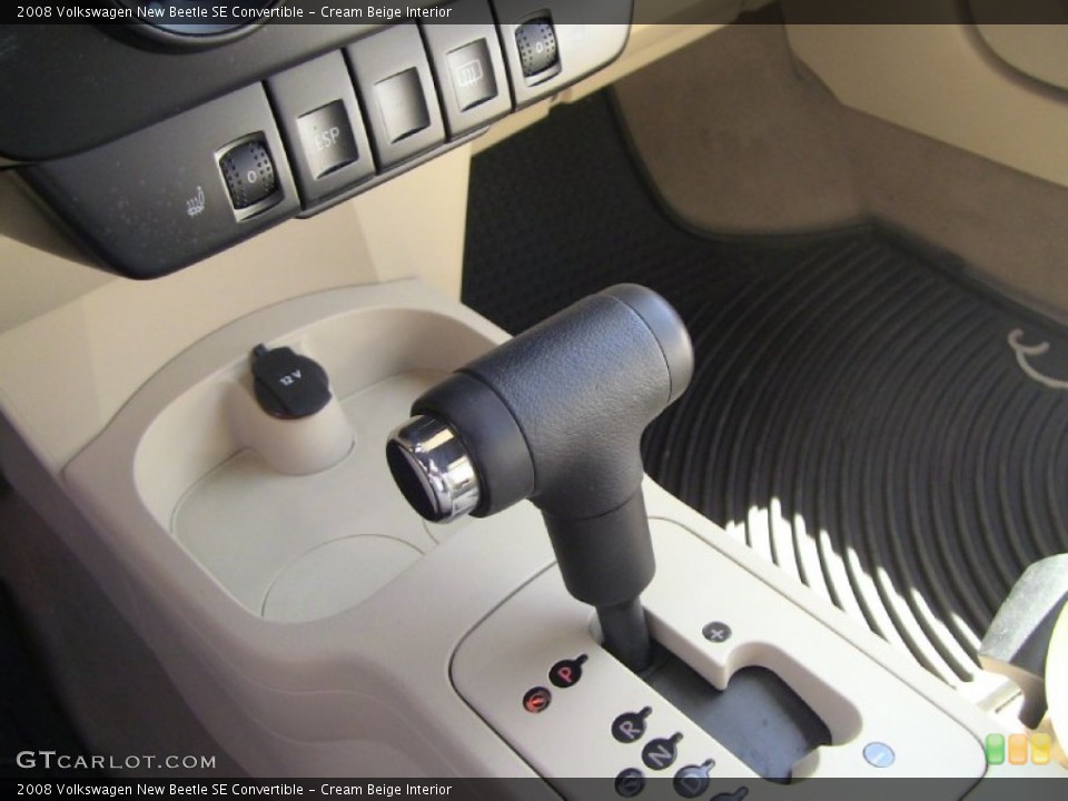 Cream Beige Interior Transmission for the 2008 Volkswagen New Beetle SE Convertible #50167565