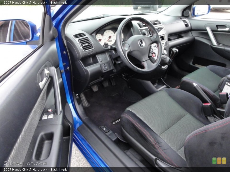 Black Interior Photo for the 2005 Honda Civic Si Hatchback #50167649