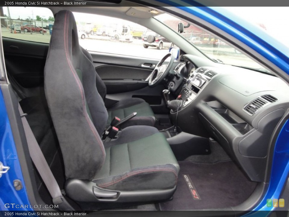Black Interior Photo for the 2005 Honda Civic Si Hatchback #50167759