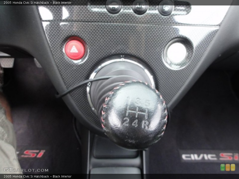 Black Interior Transmission for the 2005 Honda Civic Si Hatchback #50168063