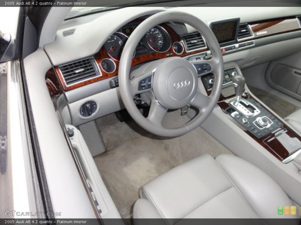 Platinum Interior Photo for the 2005 Audi A8 4.2 quattro #50169179