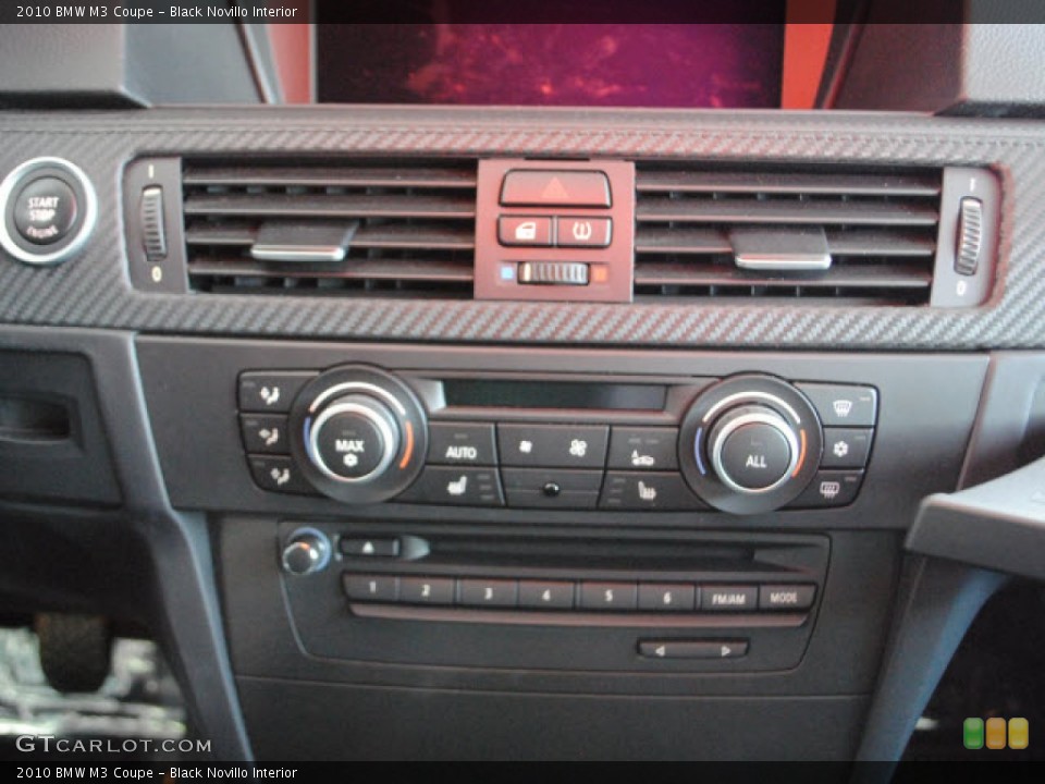 Black Novillo Interior Controls for the 2010 BMW M3 Coupe #50169551