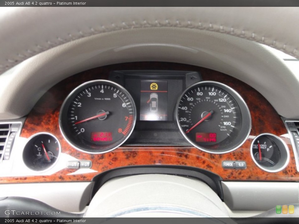 Platinum Interior Gauges for the 2005 Audi A8 4.2 quattro #50169719
