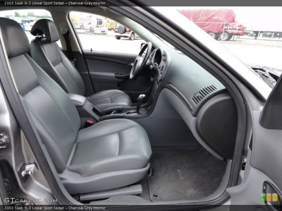 Charcoal Grey Interior Photo for the 2003 Saab 9-3 Linear Sport Sedan #50171582