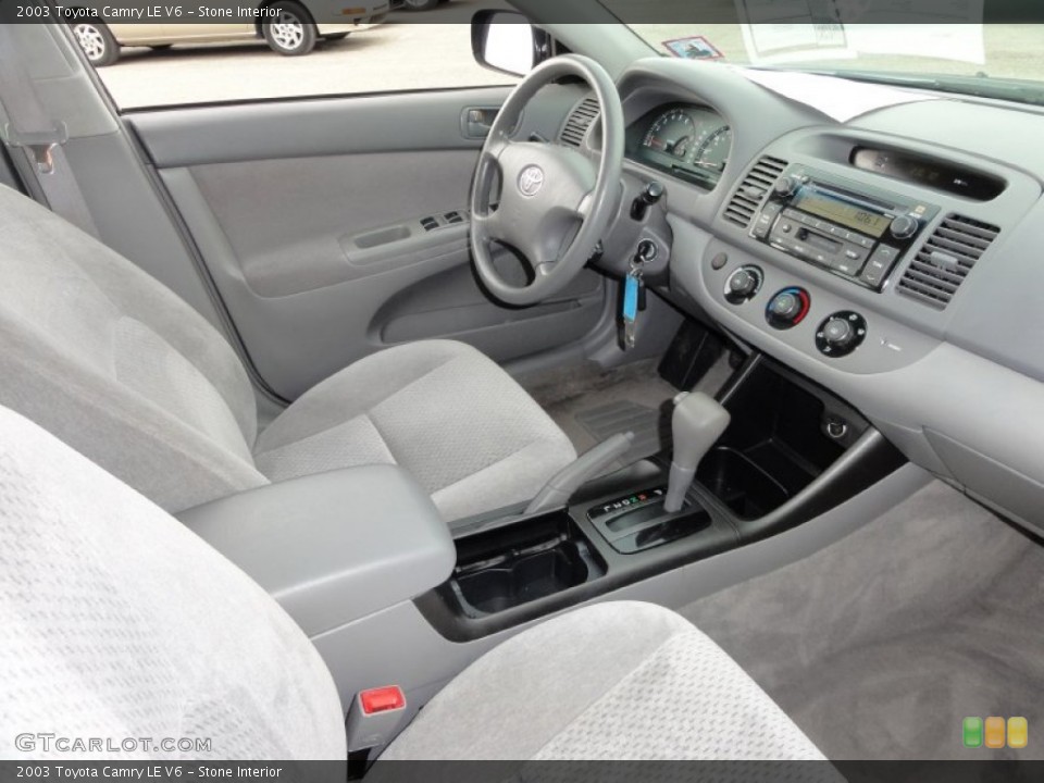 Stone Interior Photo for the 2003 Toyota Camry LE V6 #50173997