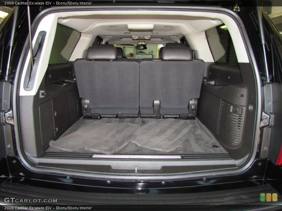 Ebony/Ebony Interior Trunk for the 2009 Cadillac Escalade ESV #50174282