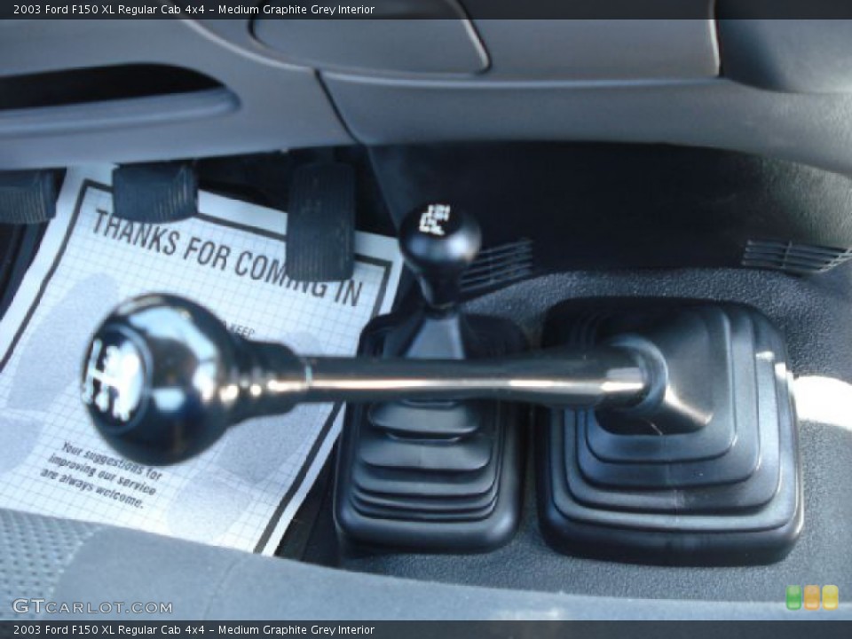 Medium Graphite Grey Interior Transmission for the 2003 Ford F150 XL Regular Cab 4x4 #50176403