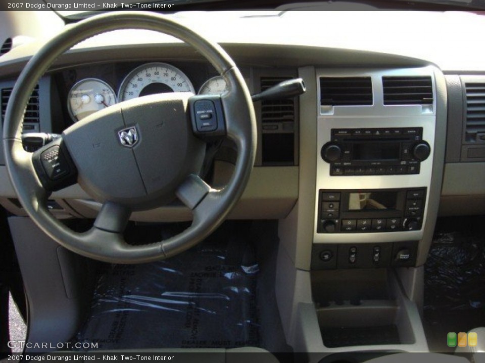 Khaki Two-Tone Interior Dashboard for the 2007 Dodge Durango Limited #50178743