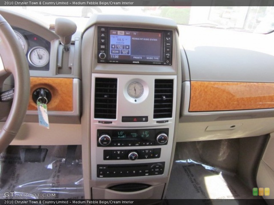 Medium Pebble Beige/Cream Interior Dashboard for the 2010 Chrysler Town & Country Limited #50178872
