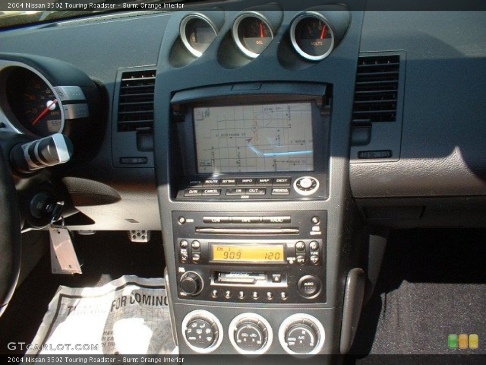 Burnt Orange Interior Navigation for the 2004 Nissan 350Z Touring Roadster #50182100