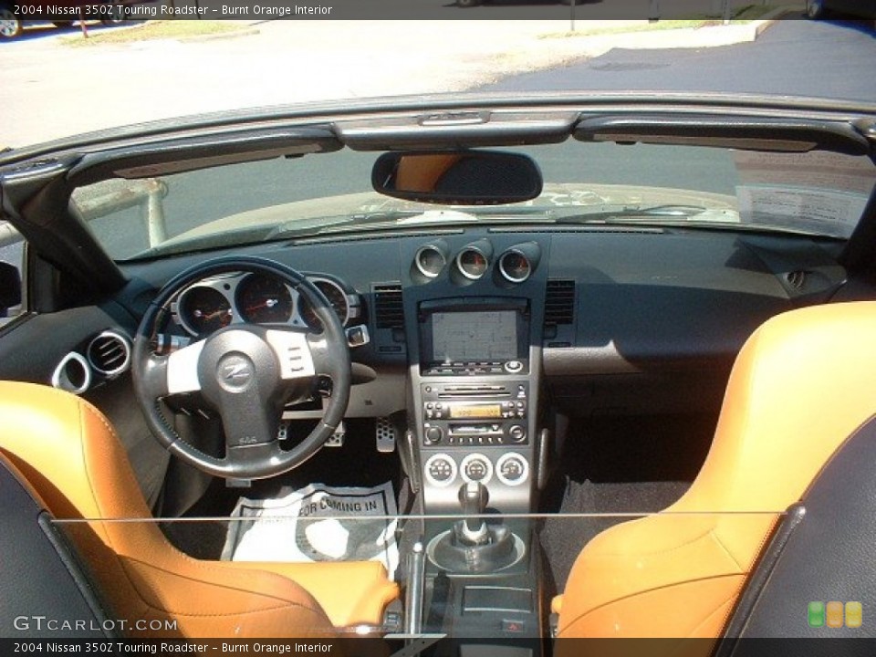 Burnt Orange Interior Dashboard for the 2004 Nissan 350Z Touring Roadster #50182124