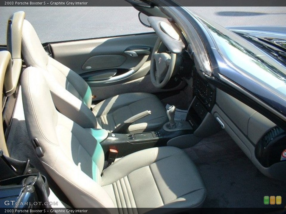 Graphite Grey Interior Photo for the 2003 Porsche Boxster S #50182682