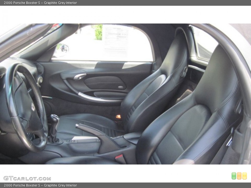 Graphite Grey Interior Photo for the 2000 Porsche Boxster S #50182730