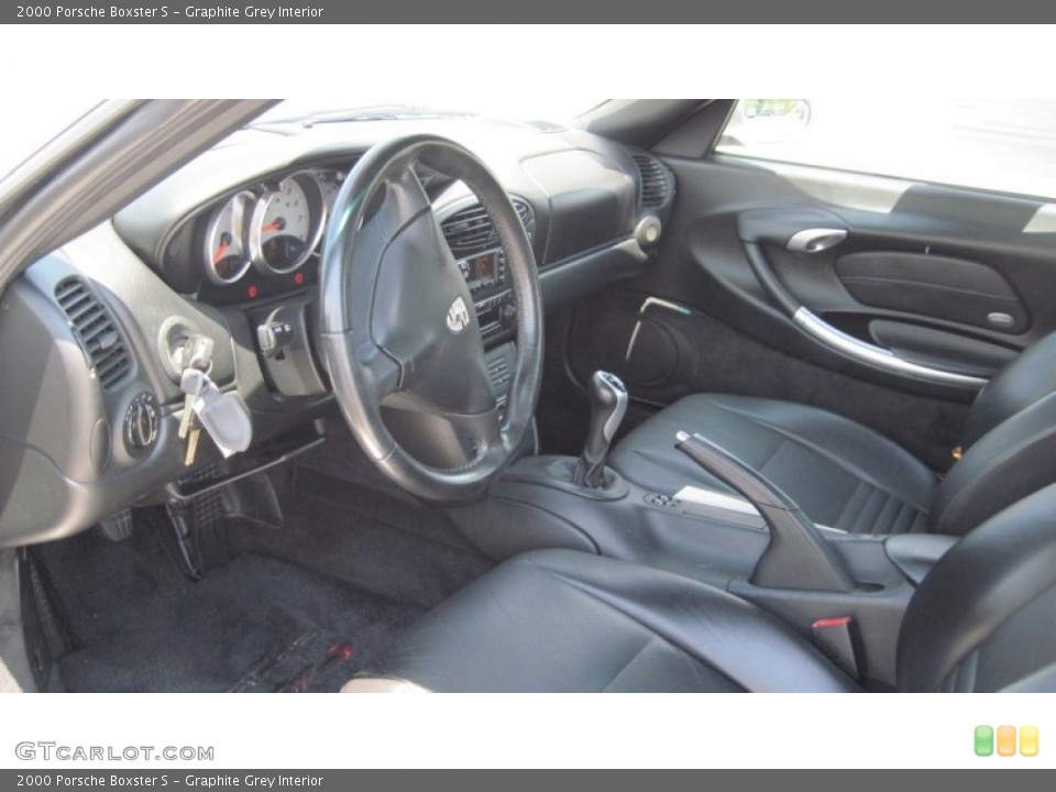 Graphite Grey Interior Photo for the 2000 Porsche Boxster S #50182745