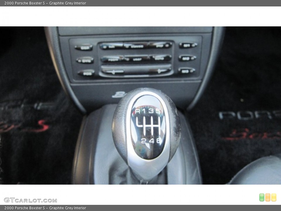 Graphite Grey Interior Transmission for the 2000 Porsche Boxster S #50182786