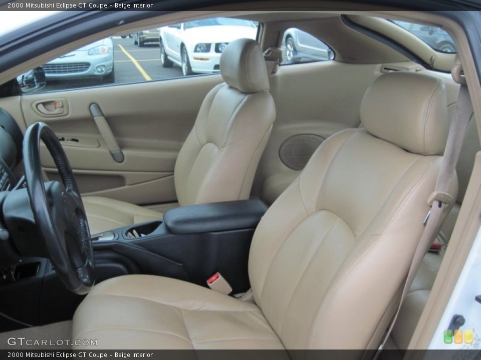 Beige Interior Photo for the 2000 Mitsubishi Eclipse GT Coupe #50182931