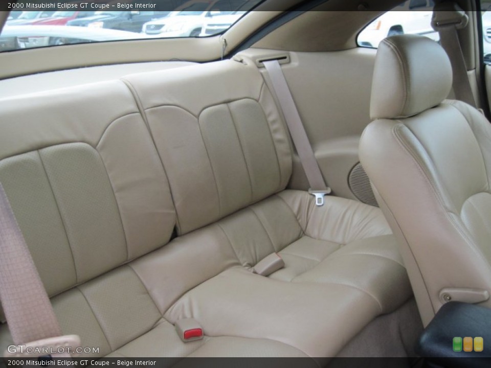 Beige Interior Photo for the 2000 Mitsubishi Eclipse GT Coupe #50182955