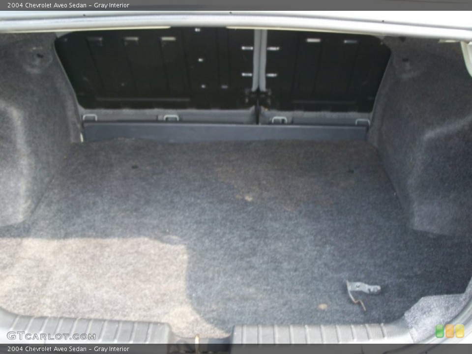 Gray Interior Trunk for the 2004 Chevrolet Aveo Sedan #50184698