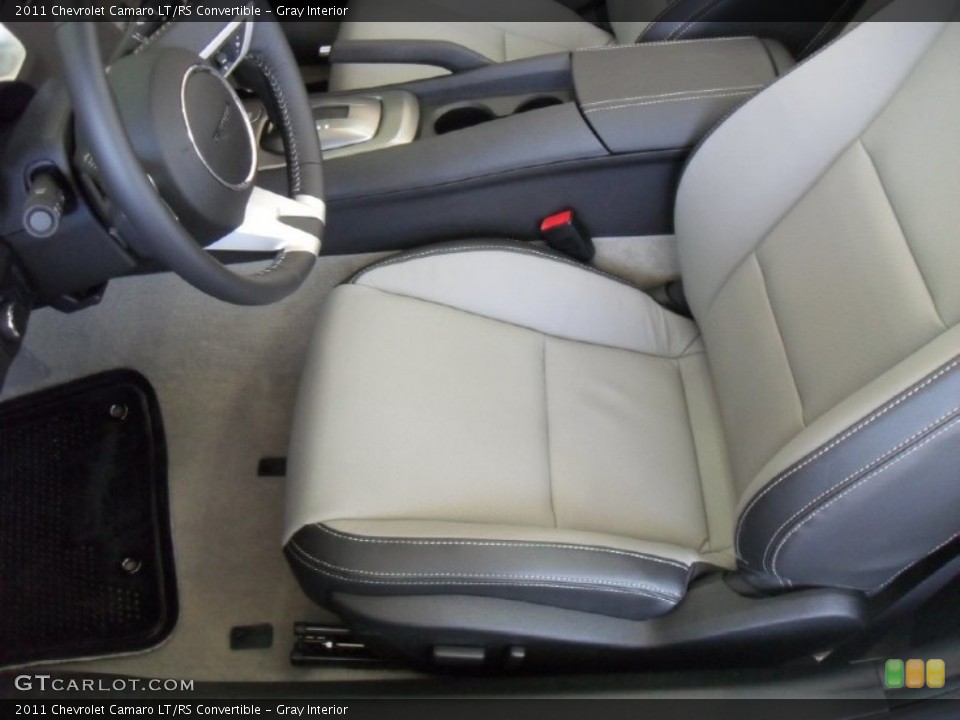 Gray Interior Photo for the 2011 Chevrolet Camaro LT/RS Convertible #50185010