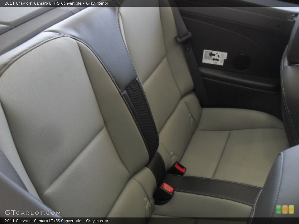 Gray Interior Photo for the 2011 Chevrolet Camaro LT/RS Convertible #50185076