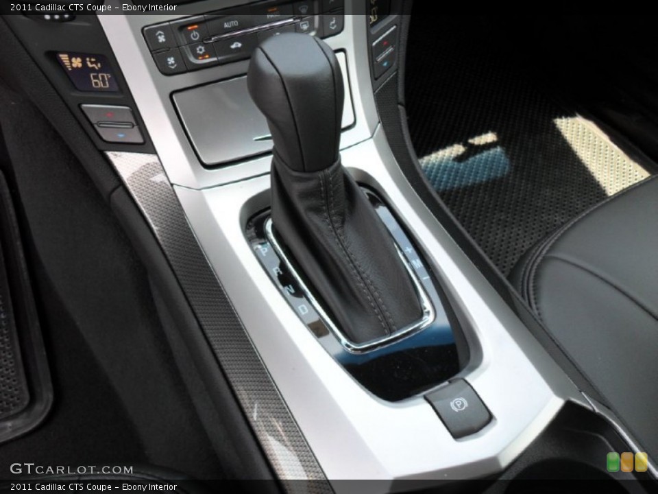 Ebony Interior Transmission for the 2011 Cadillac CTS Coupe #50185361