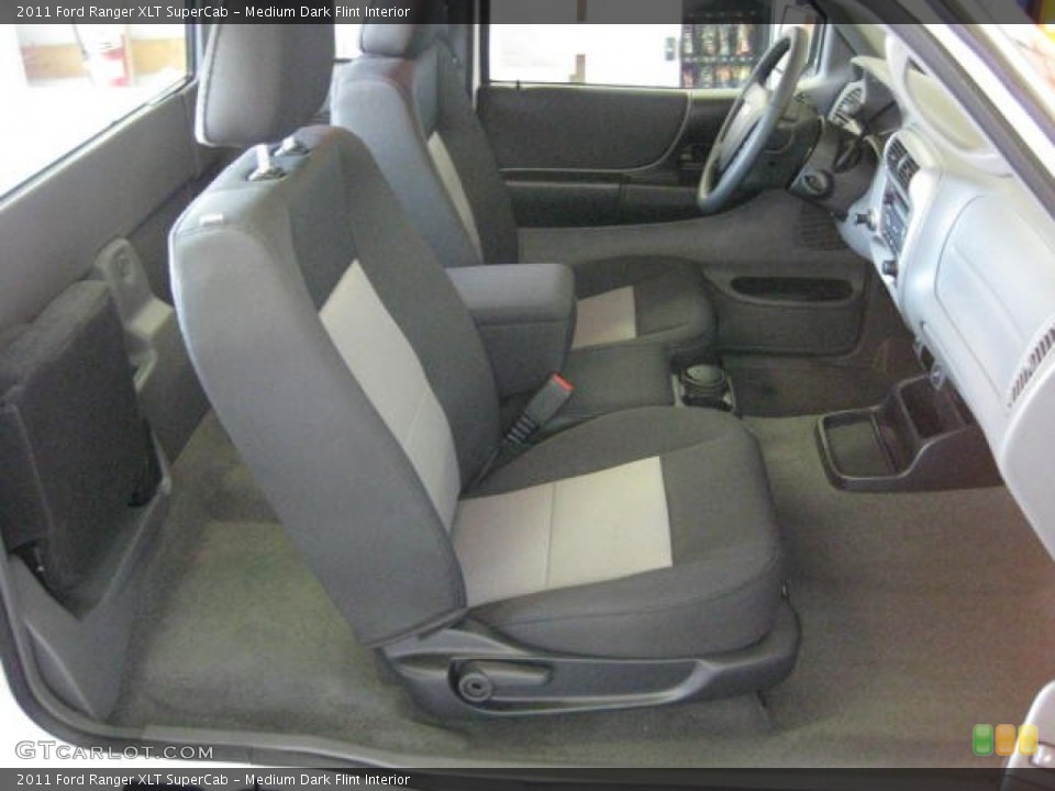 Medium Dark Flint Interior Photo for the 2011 Ford Ranger XLT SuperCab #50187003