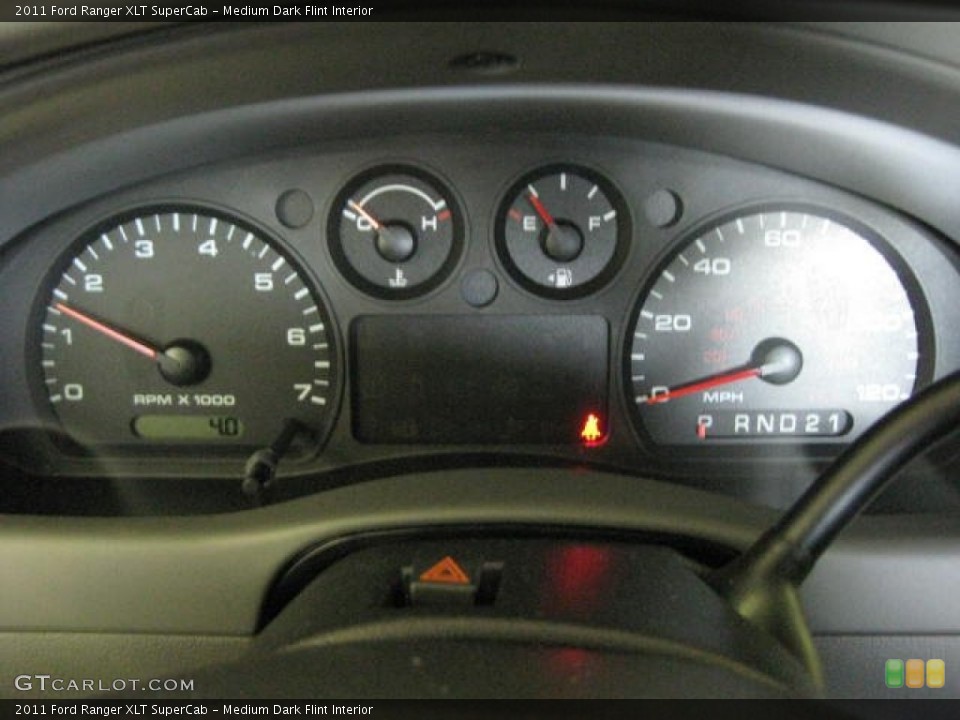Medium Dark Flint Interior Gauges for the 2011 Ford Ranger XLT SuperCab #50187126