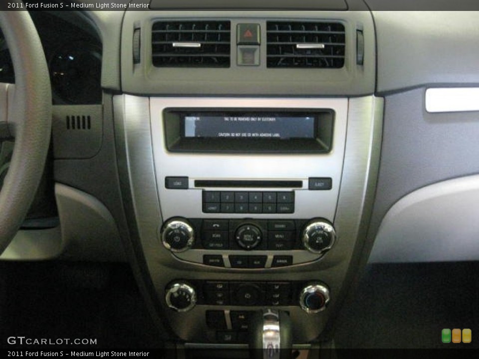 Medium Light Stone Interior Controls for the 2011 Ford Fusion S #50188482