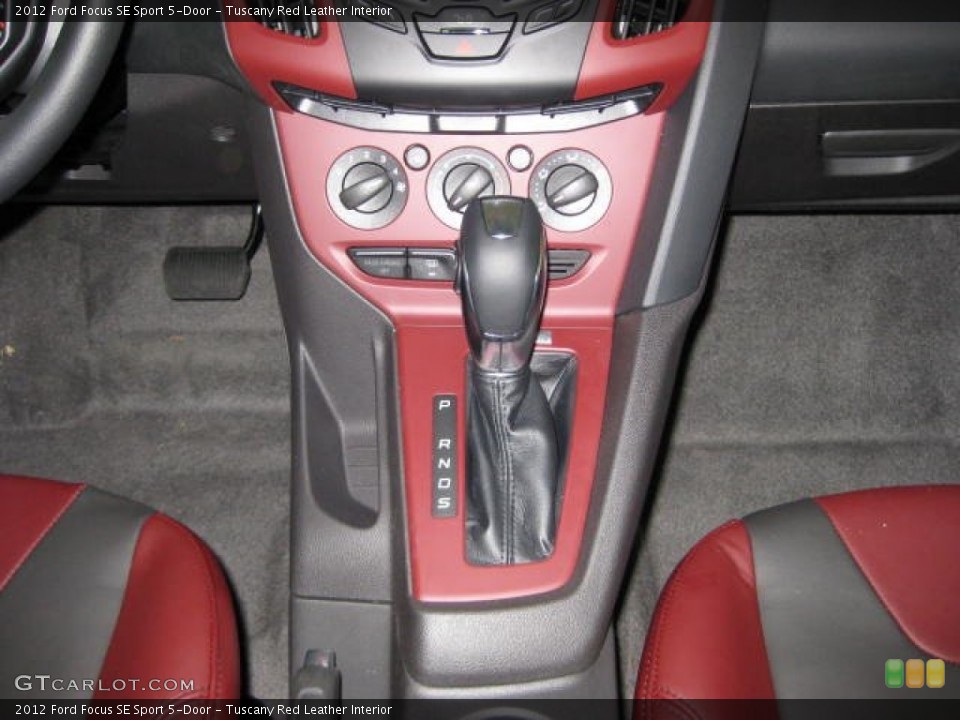 Tuscany Red Leather Interior Transmission for the 2012 Ford Focus SE Sport 5-Door #50189670